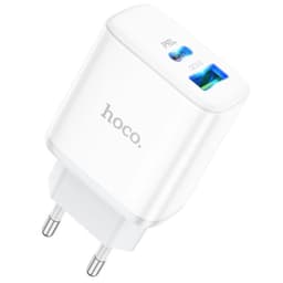 Cóc Sạc Nhanh 20W Hoco C80 (Type-c + USB) và Hoco C105A - 2 cổng sạc 8