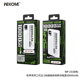 Pin Dự Phòng Sạc Nhanh 22.5W Wekome WP-23 10.000mah/ Wp-24 20.000mah/ WP-28 30.000mAh/ SENDEM P700 10.000mah. LKP 6