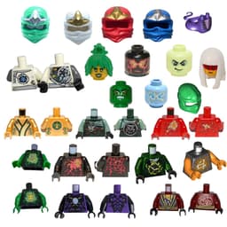 [ Có Sẵn ] Tổng hợp phụ Kiện  - Phụ kiện MOC - Thân Mini - Heal - Tóc Minifig 1
