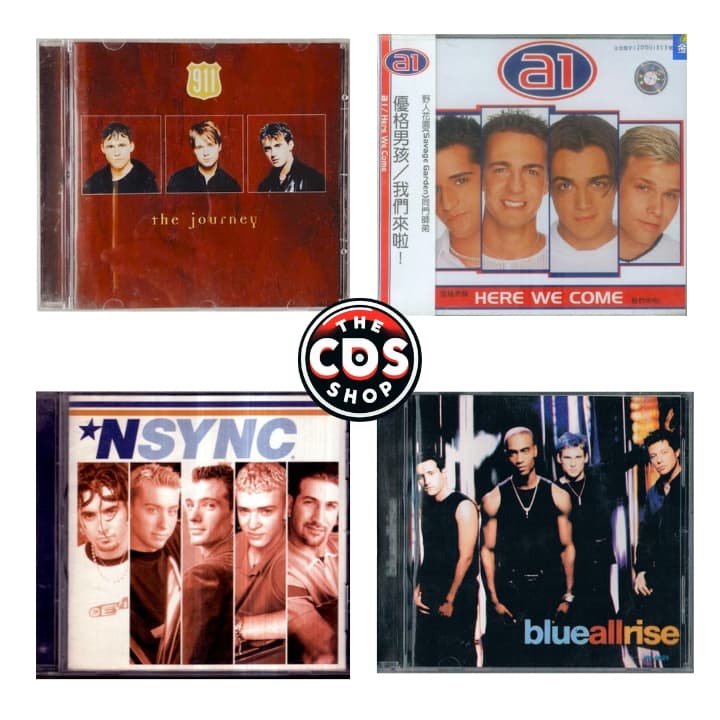 Album boyband 90s-2000s (A1, 911, NSYNC, Blue)