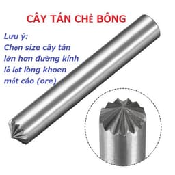 Cây tán chẻ / Dụng cụ đục bông khoen đóng chẻ chân khoen ore / đục chẻ bông - (Size 6mm tới 23mm) - Hàng nhập khẩu 2
