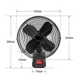 Quạt Tích Điện Mini DIDOOGLT Để Bàn Lượng Lớn 10 Cell Làm Mát Cực Nhanh, Sử Dụng Liên Tục Nhiều Giờ 8