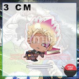 (mua 1 tặng 1) (3CM) Mô hình standee BLUE LOCK ver ĐỌC SÁCH tượng mica acrylic anime chibi trang trí góc làm việc 3
