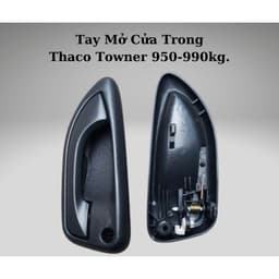 Tay Mở Cửa Trong Xe Thaco Towner 950A, 990, Thaco Van 2S...Loại Xịn Bằng Nhựa Cứng ABS (Có Chia Bên) 4