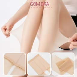 Quần tất lưới đen tàng hình siêu dai Gom Bra cao cấp, quần vớ nữ chất poly mềm mịn, co dãn thon chân - KAVE-1022 4