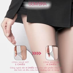 Quần tất lưới đen tàng hình siêu dai Gom Bra cao cấp, quần vớ nữ chất poly mềm mịn, co dãn thon chân - KAVE-1022 8
