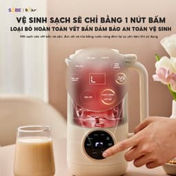Máy Làm Sữa Hạt Bear SB-SH06C, 0.6Lit - 750w, 6 Chế Độ Xay Nấu, Hàng Chính Hãng 9
