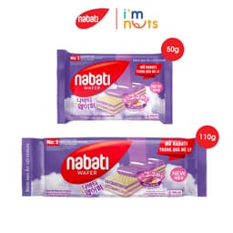 Combo 5 Gói Bánh Xốp Nhân Kem Nabati Đủ Vị Gói 50g Và 110g 5