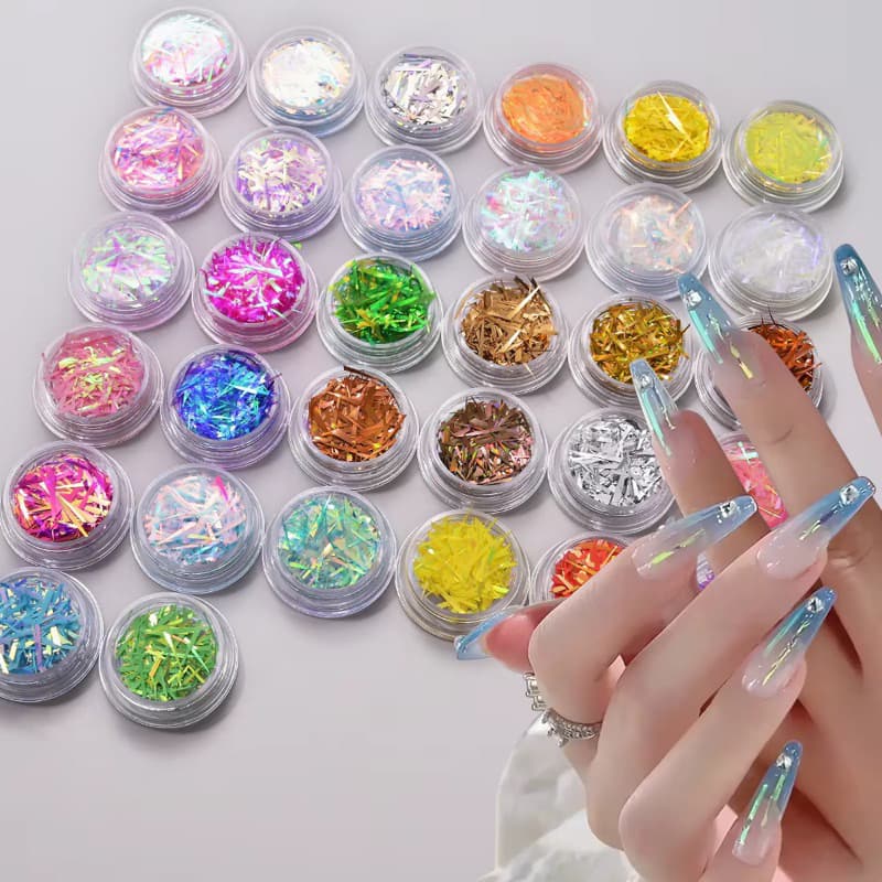 Set giấy thuỷ tinh sợi design nail siêu ảo diệu HOT [ NAILS SUPPLY ]