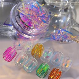 Set giấy thuỷ tinh sợi design nail siêu ảo diệu HOT [ NAILS SUPPLY ] 8
