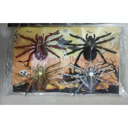 Vỉ côn trùng Nhện Kinh Dị Nhện Halloween Trang Trí Tiệc Ngôi Nhà Ma Ám Đạo Cụ Đáng Sợ Trang Trí Tiệc 3