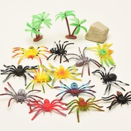 Vỉ côn trùng Nhện Kinh Dị Nhện Halloween Trang Trí Tiệc Ngôi Nhà Ma Ám Đạo Cụ Đáng Sợ Trang Trí Tiệc 2