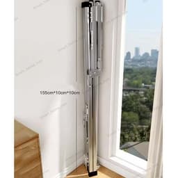 Sào Phơi Quần Áo ( NEW) giàn phơi Tặng 20 móc chống bay, Giá INOX Gấp Gọn, Treo Đồ Thông Minh Dạng Cây 4