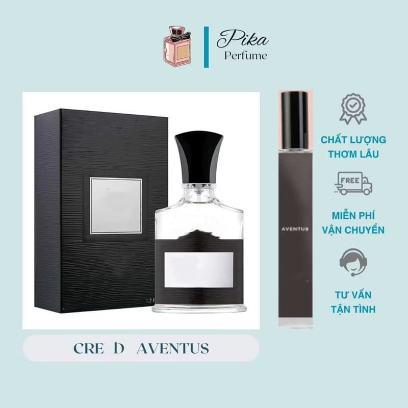 Nước hoa nam Aventus EDP - Lưu hương lâu - Chiết 10ml