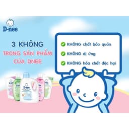 Nước Giặt Dnee Deluxe 1100ml Cao Cấp Dùng Cho Quần Áo Cả Gia Đình, Hàng Nội Địa Thái An Toàn Cho Bé 6