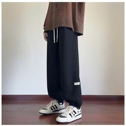Quần Jogger Nỉ Bông Thu Đông APT Unisex Quần Dài Bo Gấu Chất Liệu Nỉ Bông Dày Dặn Ấm Áp 9