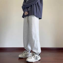 Quần Jogger Nỉ Bông Thu Đông APT Unisex Quần Dài Bo Gấu Chất Liệu Nỉ Bông Dày Dặn Ấm Áp 8