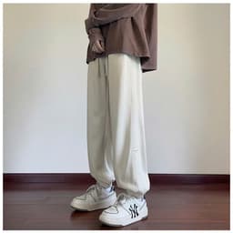 Quần Jogger Nỉ Bông Thu Đông APT Unisex Quần Dài Bo Gấu Chất Liệu Nỉ Bông Dày Dặn Ấm Áp 7