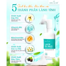 Sữa Rửa Mặt Dịu Nhẹ Dr. Lacir (Hộp 150ml) - Dành Cho Da Nhạy Cảm (Mẫu Mới) 6