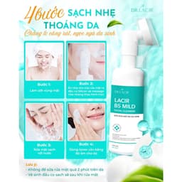 Sữa Rửa Mặt Dịu Nhẹ Dr. Lacir (Hộp 150ml) - Dành Cho Da Nhạy Cảm (Mẫu Mới) 9