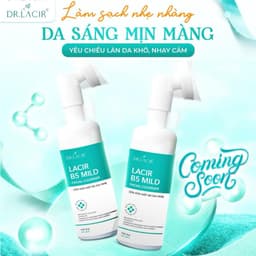 Sữa Rửa Mặt Dịu Nhẹ Dr. Lacir (Hộp 150ml) - Dành Cho Da Nhạy Cảm (Mẫu Mới) 3