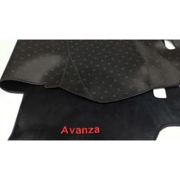 (Có VAT)Thảm Taplo Toyota Avanza 2022  2023 2024 2025 2026 Màu Đen, Nhung Lông Cừu Đế Chống Trượt, chuẩn form xe 6