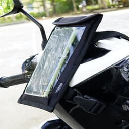 Túi ZDK mini, Túi treo đầu xe máy đựng điện thoại, thiết kế mới có lỗ sạc, 2 lớp hỗ trợ thoát nhiệt 5