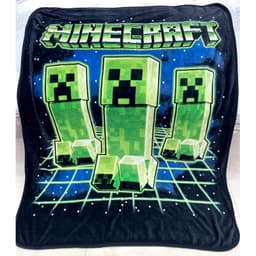 Chăn  Minecraft cho bé chăn lông tuyết chăn băng lông 4