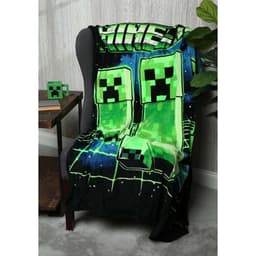 Chăn  Minecraft cho bé chăn lông tuyết chăn băng lông 5