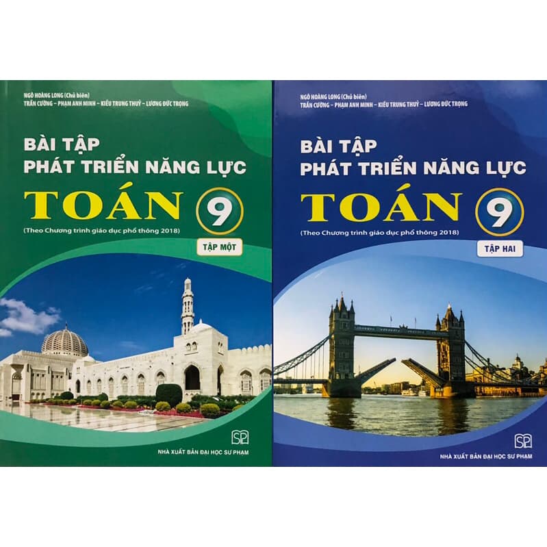 Sách - Bài tập phát triển năng lực Toán 9(Tập 1 + Tập 2)Kết nối
