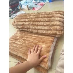 Bộ vỏ chăn ga gối nỉ nhung lông thỏ siêu mềm mịn 9