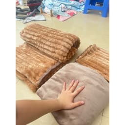 Bộ vỏ chăn ga gối nỉ nhung lông thỏ siêu mềm mịn 6