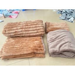 Bộ vỏ chăn ga gối nỉ nhung lông thỏ siêu mềm mịn 7
