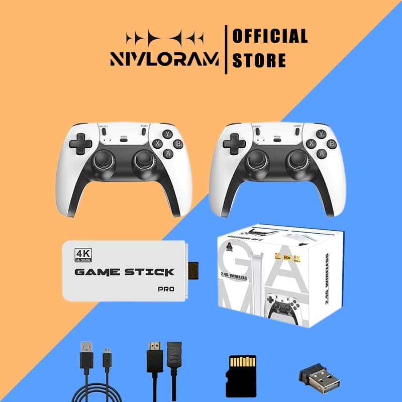 M15 Mini PS1 TV Gia Đình Máy Chơi Game Không Dây HDMI HD 4K Game Stick 20.000 Trò Chơi Cổ Điển