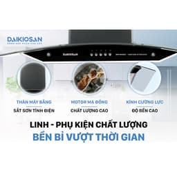 [Thanh lý] Máy hút mùi hút khói Daikiosan DKH-000008 nhập khẩu Châu Âu 2