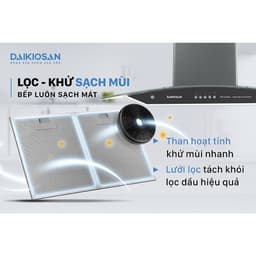 [Thanh lý] Máy hút mùi hút khói Daikiosan DKH-000008 nhập khẩu Châu Âu 5