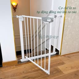Thanh chắn cầu thang, thanh chắn cửa honper giữ an toàn cho bé. 5