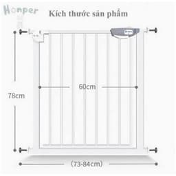 Thanh chắn cầu thang, thanh chắn cửa honper giữ an toàn cho bé. 3
