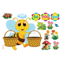 (Có sẵn) TRANH GÓC MẦM NON- Góc Bé Ngoan 2 2