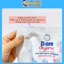 Nước giặt Dnee túi 1150ml/1300ml Thái Lan chính hãng, giặt xả 2in1 an toàn cho bé 5