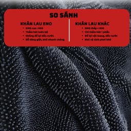 Khăn Lau Xe Ô Tô 40x60cm Siêu Thấm Hút Khăn Lau Kính Ô Tô Chuyên Dụng VINBEO-[CA02] 4