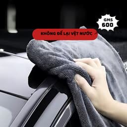 Khăn Lau Xe Ô Tô 40x60cm Siêu Thấm Hút Khăn Lau Kính Ô Tô Chuyên Dụng VINBEO-[CA02] 2