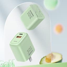 Cóc Sạc Nhanh 30W Mini Remax RP-U18 và 20W Hoco C80 (Type-c + USB) 1