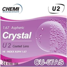 Tròng kính cận loạn có độ CHEMI mắt kính chống ánh sáng xanh, hạn chế bám nước chống tia UV400 2