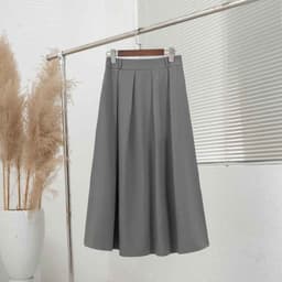 Set áo gile mix chân váy dáng dài 80cm kiểu dáng sang trọng lịch sự Evalover 3