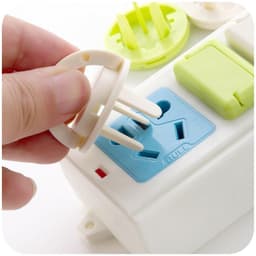 Nút Bịt Ổ Điện Chống Giật T8 Cao Cấp Bảo Vệ An Toàn Cho Bé, 2 Chân Nhựa ABS Siêu Bền, Chống Nhiệt 5