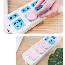 Nút Bịt Ổ Điện Chống Giật T8 Cao Cấp Bảo Vệ An Toàn Cho Bé, 2 Chân Nhựa ABS Siêu Bền, Chống Nhiệt 2