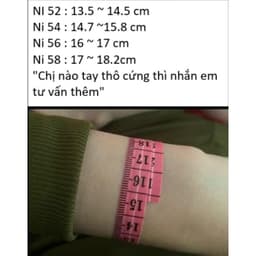 Vỏng tay bản đũa T.Vàng tu nhien Vip trong vàng đậm size 50 đến 60mm 8