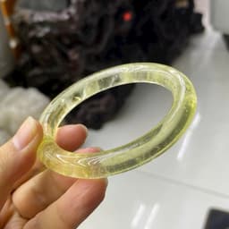 Vỏng tay bản đũa T.Vàng tu nhien Vip trong vàng đậm size 50 đến 60mm 5