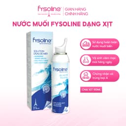 Fysoline - Xịt nước muối biển sâu Pháp 100ml - Vệ sinh, giữ ẩm, cân bằng sinh lý niêm mạc mũi 2